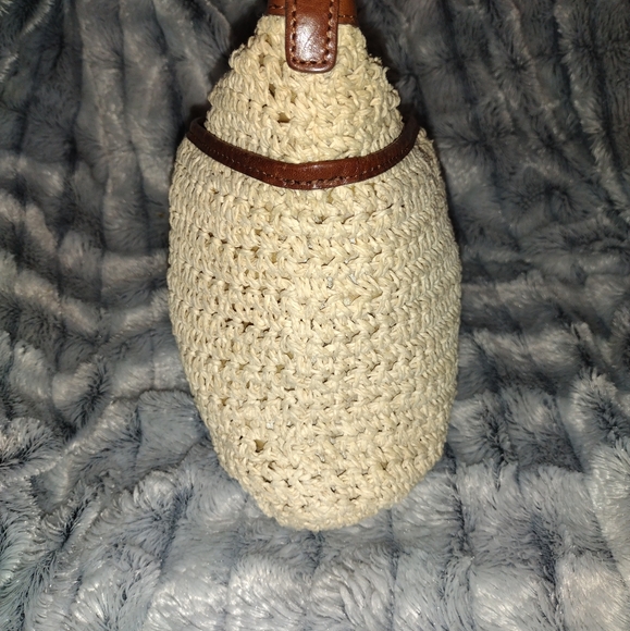 Brighton Stylish Cream and Brown Women's Bag - Picture 3 of 10